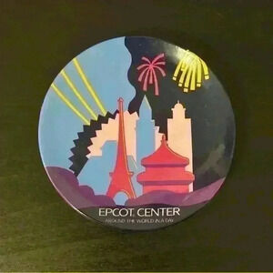 Vintage Walt Disney World EPCOT trinket dish